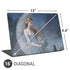 Fairy with Black Cat Sitting on Moon by Nene Thomas Universal Laptop 16in (13 x 9.4in) Skin